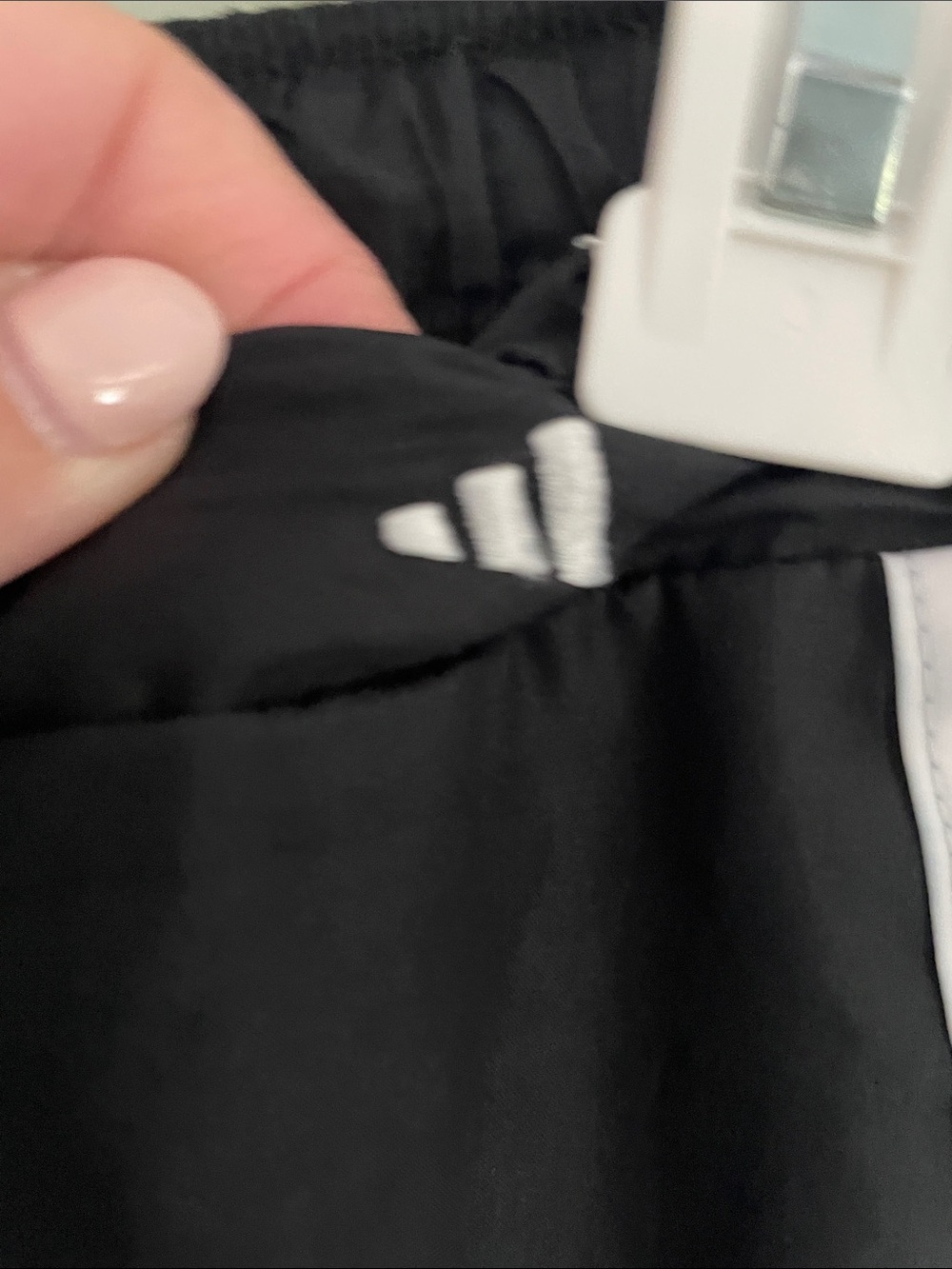 Vintage Early 2000s Adidas Track Pants with White Stripes - Picture 7 of 11